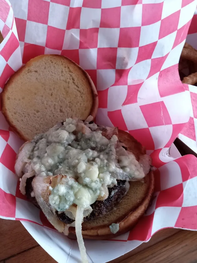 Black and Bleu Burger