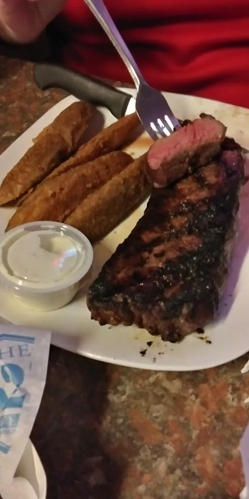 Strip Steak Potato Wedges